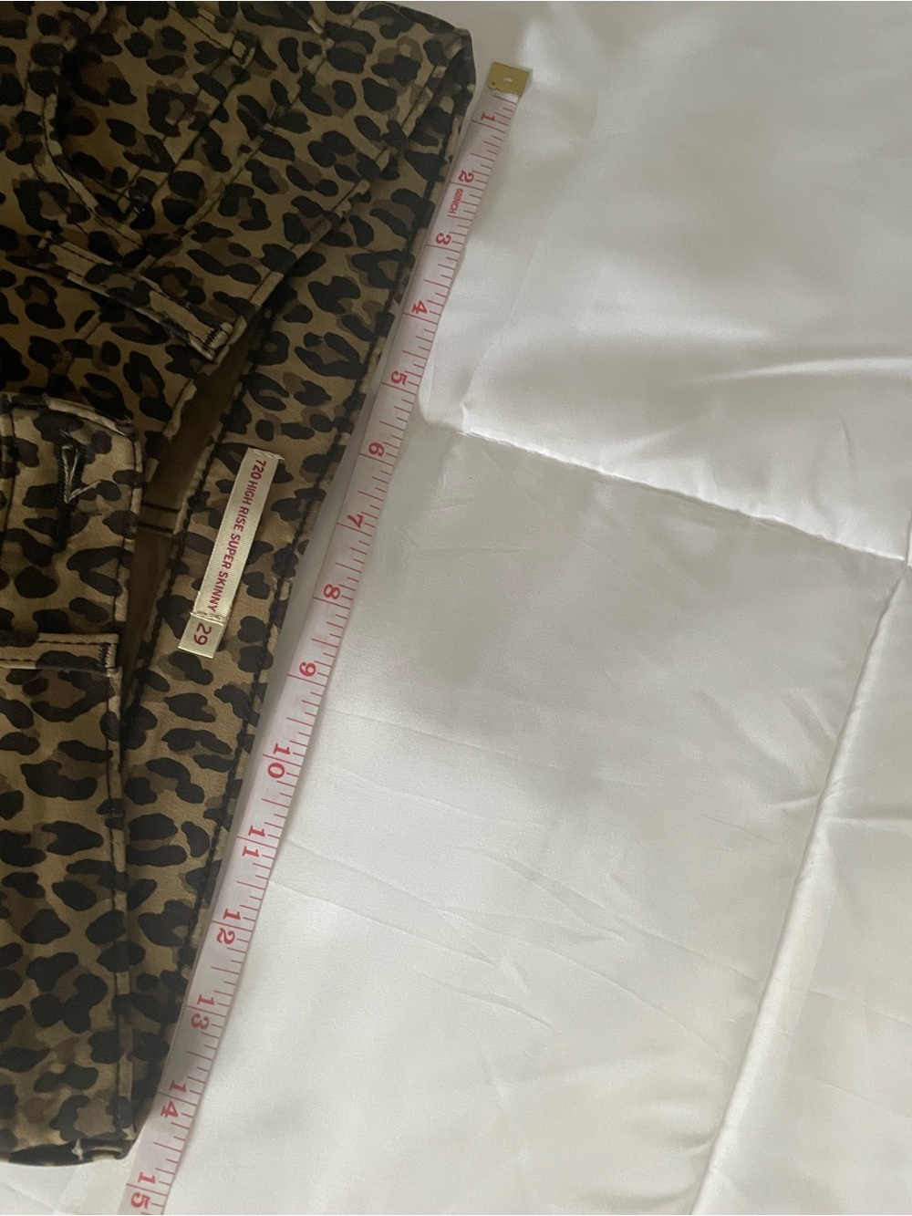 Levi’s Leopard Print Skinny jeans - Brown/Black - Picture 5 of 5